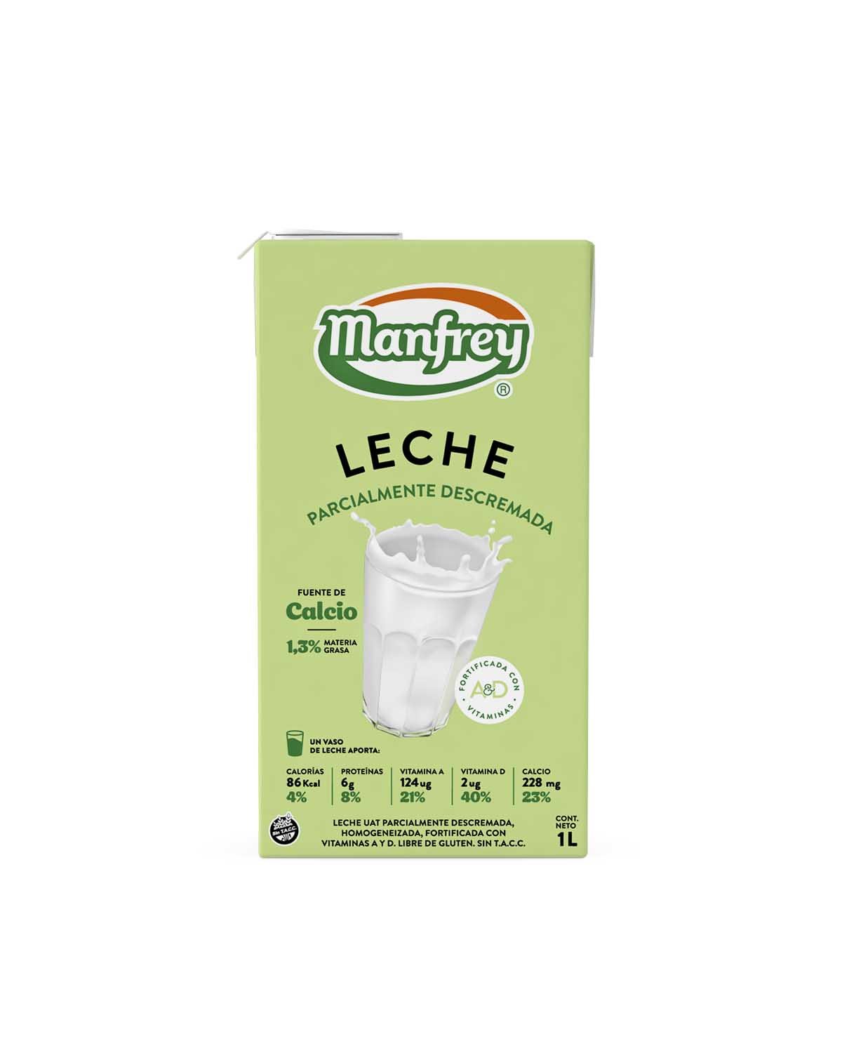 Leche Manfrey Descremada x 1 Lt